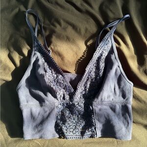 Aerie Navy Crop Top / Bralette